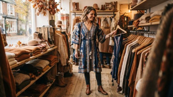 Kaftan en coton : la pièce que les boutiques gardent en rayon bien après l'été