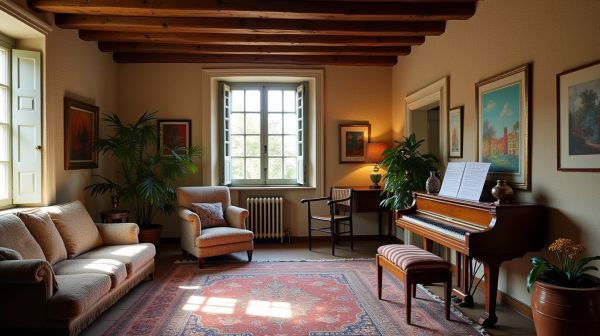 Le studio de Michaelle Porodo en Alsace