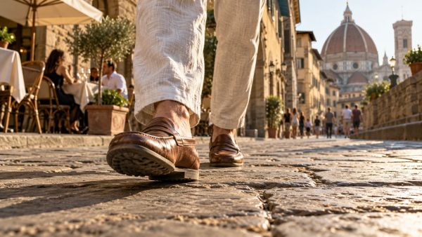 Les mocassins en cuir pour homme : l'importance de la semelle